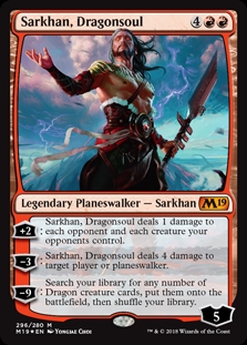 Sarkhan, Dragonsoul Magic Core Set 2019
